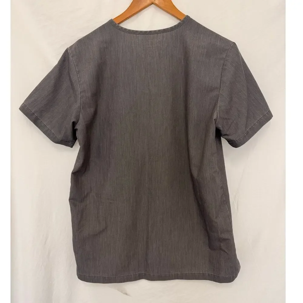 Figs Men’s Scrub Top Leon Three-Pocket Scrub‎ Top Small Nurse Hospital Doctor